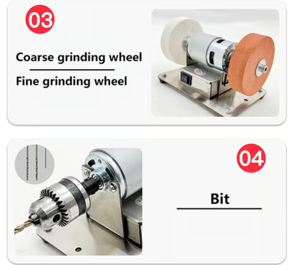 Multi-functional Small Grinder New Electric Benchtop Sander