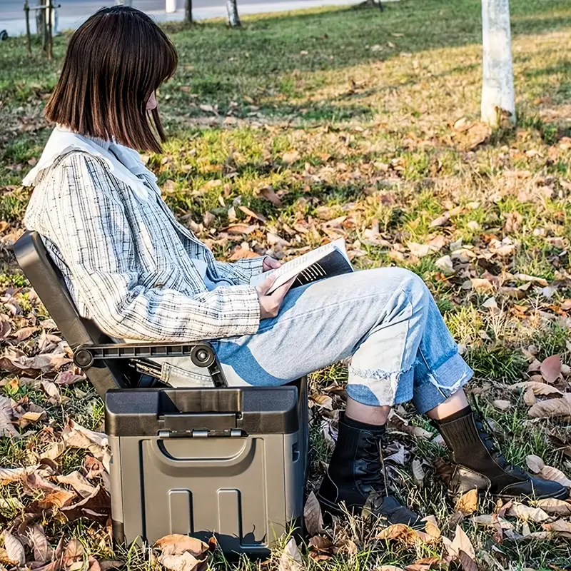 💥Backrest Seat Type Folding Storage Stool.💥