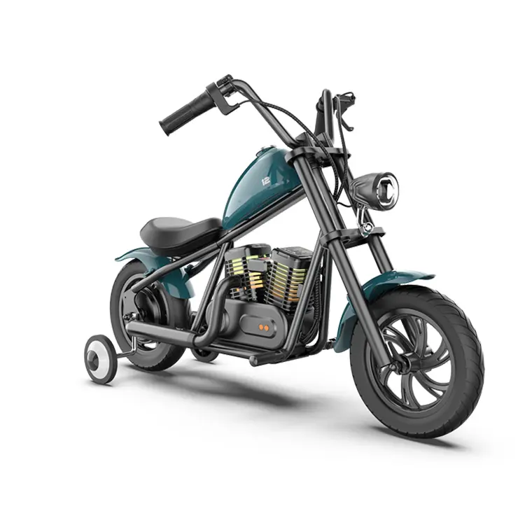 New Self-Kids Electric Motorcycle With Colorful Ambient Light