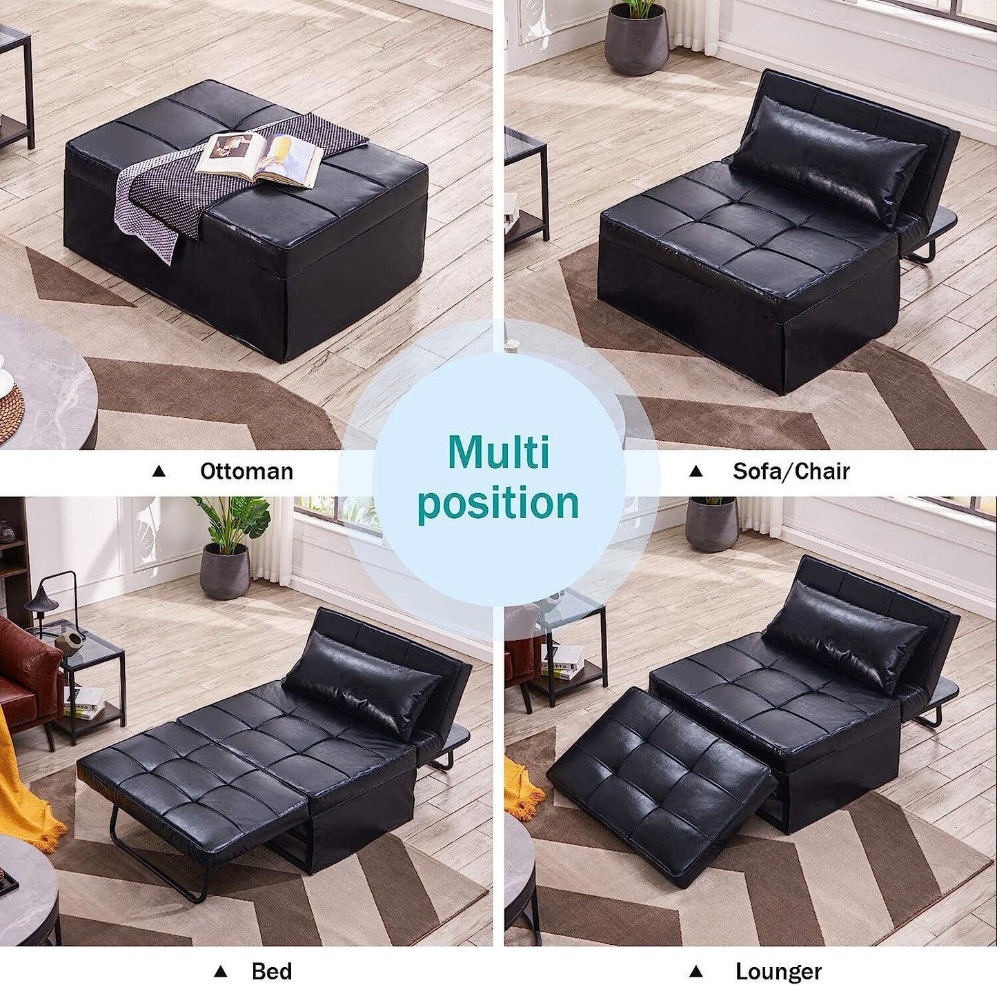 💥Almost Sold Out🔥4 in 1 Multifunctional Folding Sofa Bed